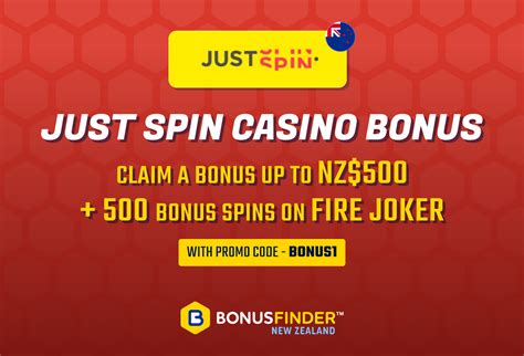 justspin casino bonus